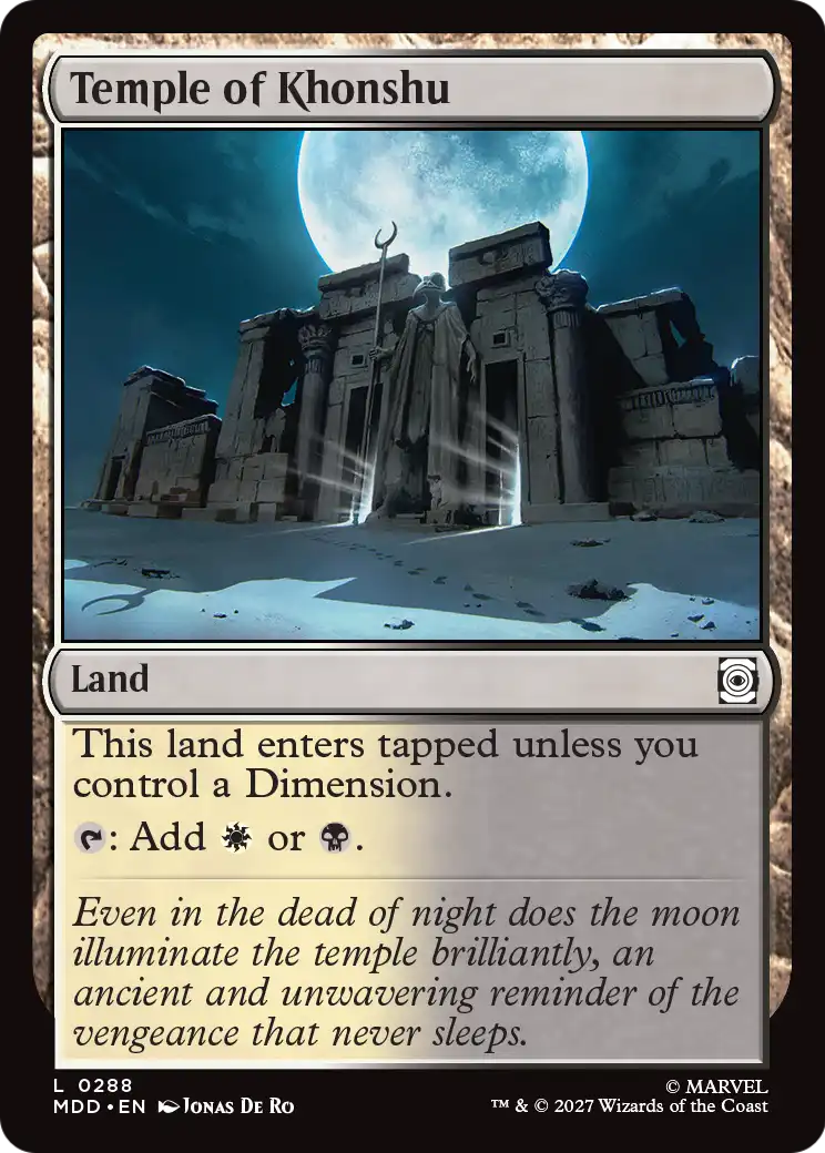 Temple of Khonshu [Marvel: Darkhold Destiny] | Clutch Gaming