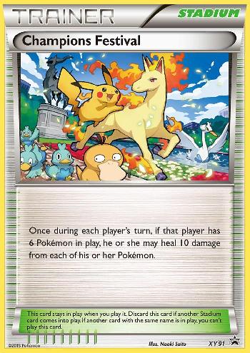 Champions Festival (XY91) (2015) [XY: Black Star Promos] | Clutch Gaming