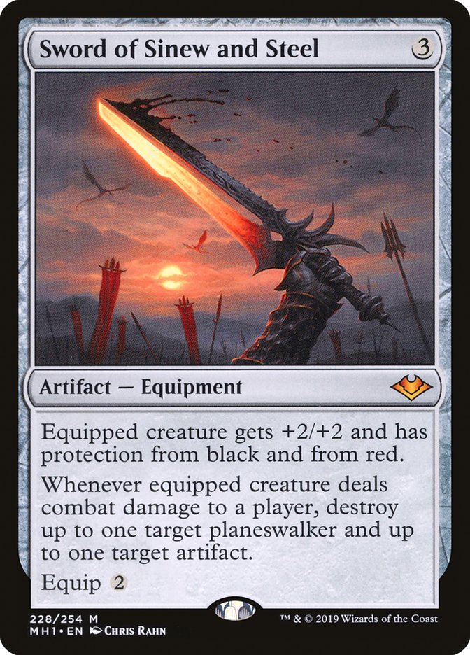 Sword of Sinew and Steel [Modern Horizons] | Clutch Gaming