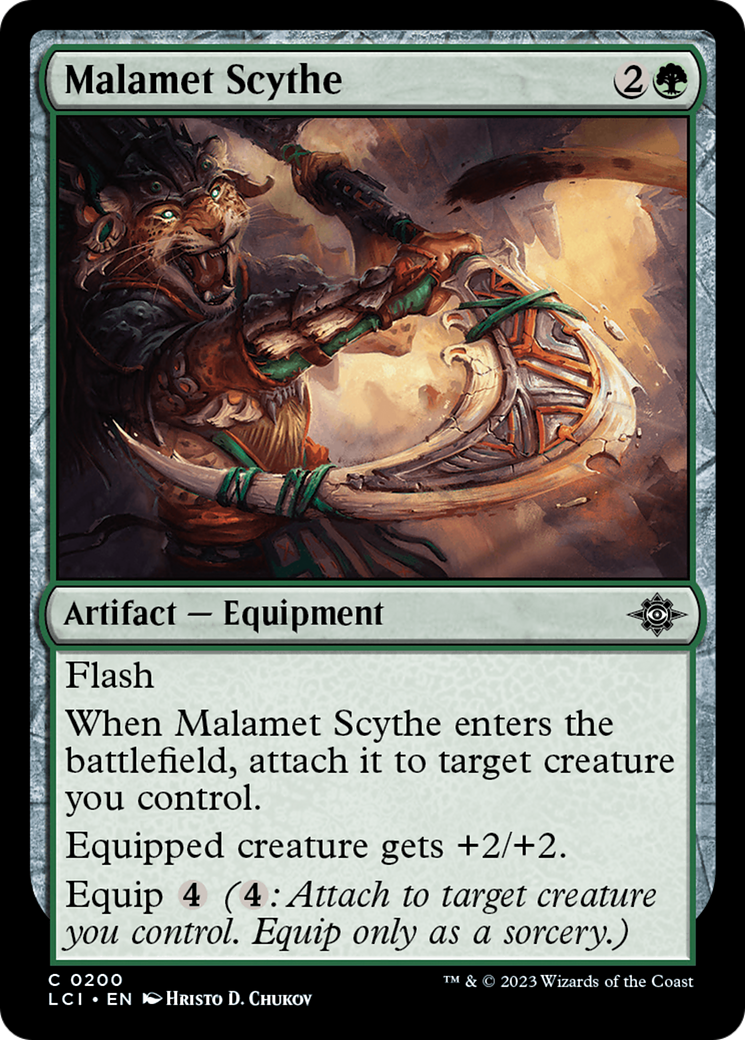 Malamet Scythe [The Lost Caverns of Ixalan] | Clutch Gaming