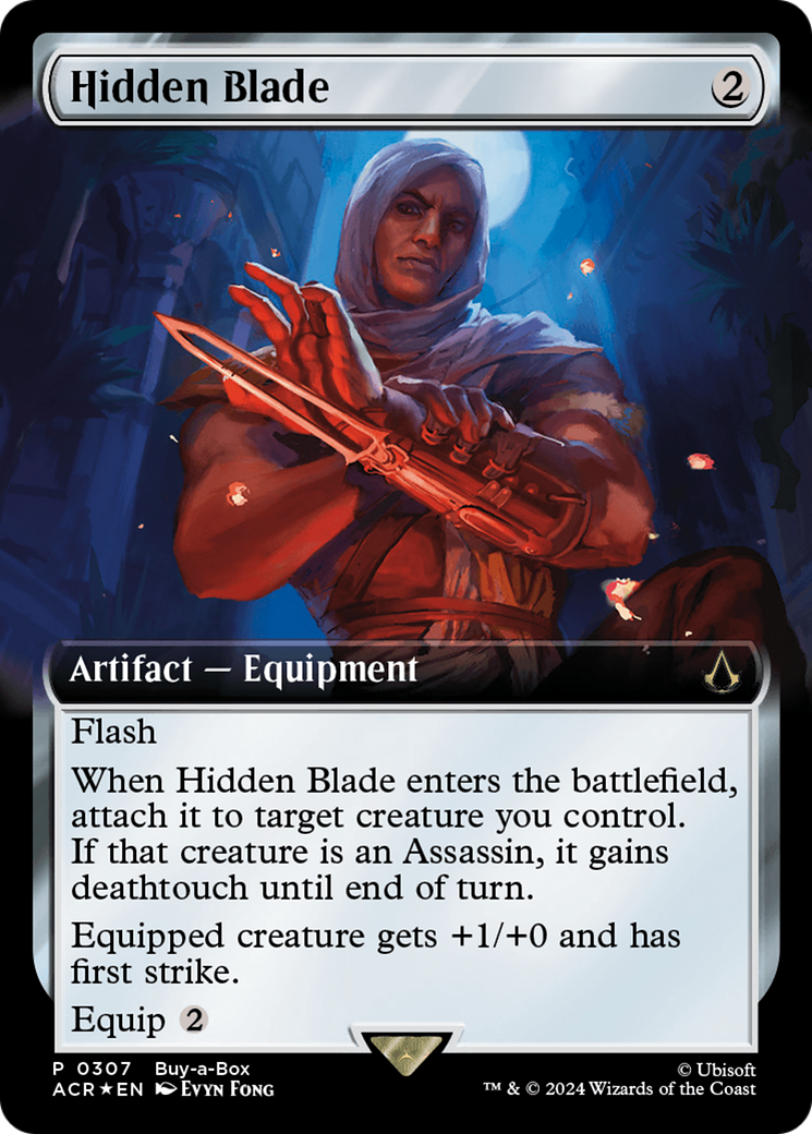 Hidden Blade (Extended Art) [Assassin's Creed Promos] | Clutch Gaming