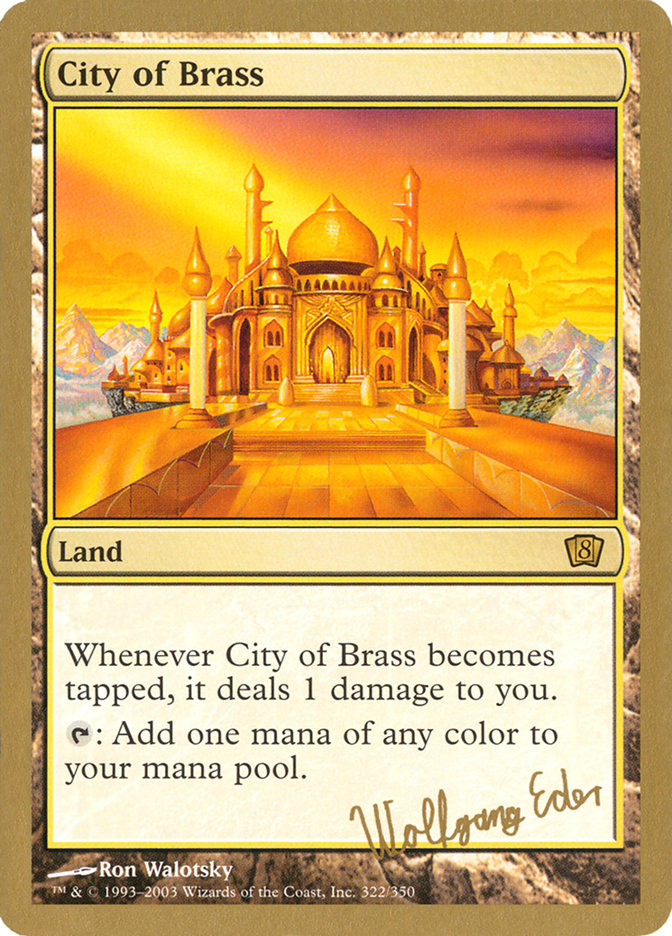 City of Brass (Wolfgang Eder) [World Championship Decks 2003] | Clutch Gaming