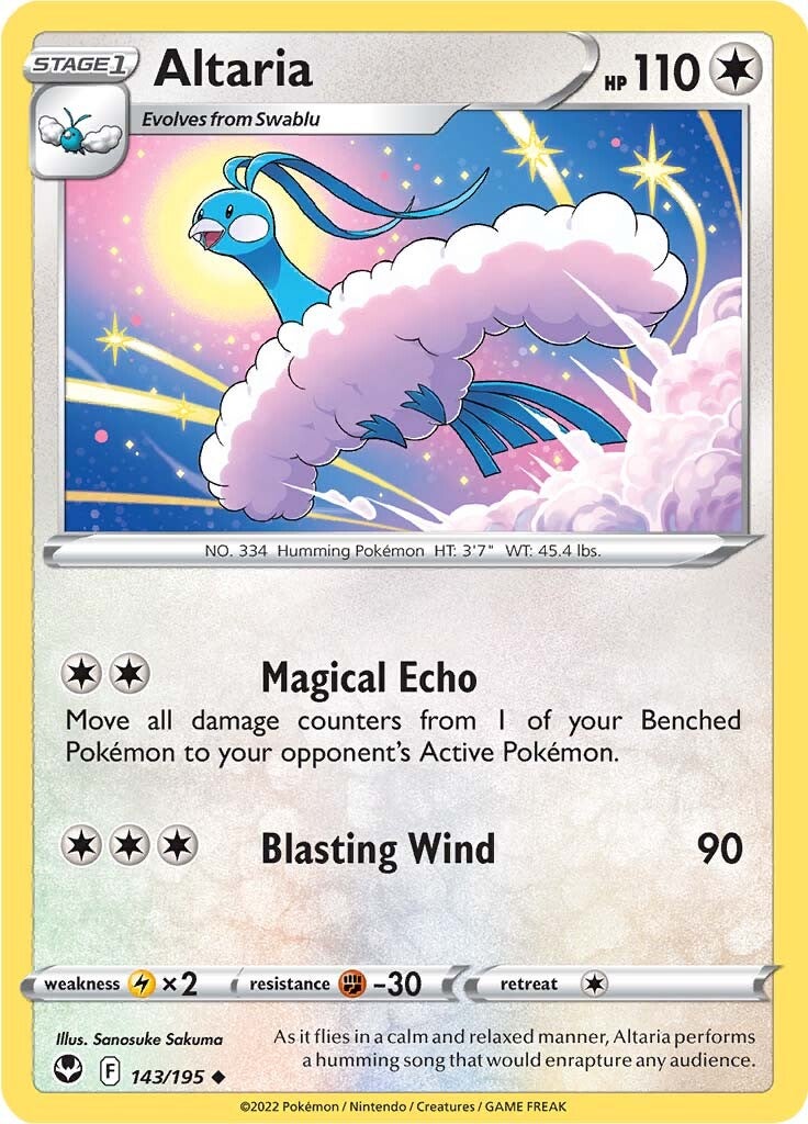 Altaria (143/195) [Sword & Shield: Silver Tempest] | Clutch Gaming