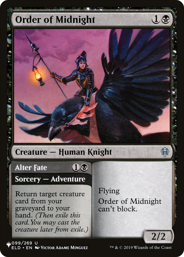 Order of Midnight [The List Reprints] | Clutch Gaming