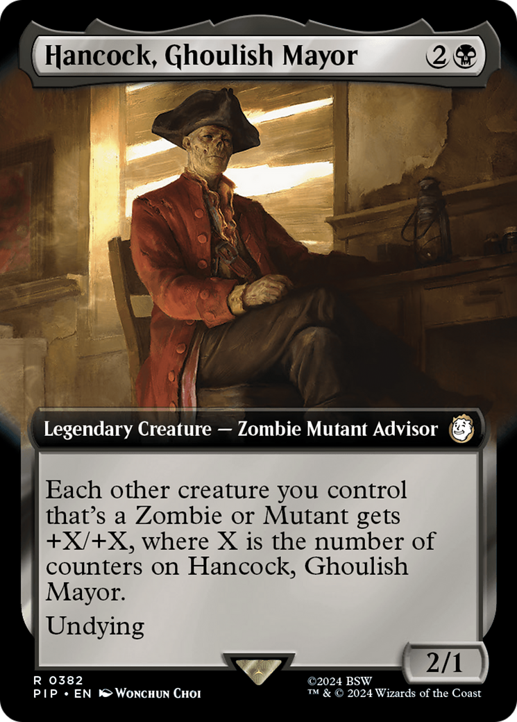 Hancock, Ghoulish Mayor (Extended Art) [Fallout] | Clutch Gaming