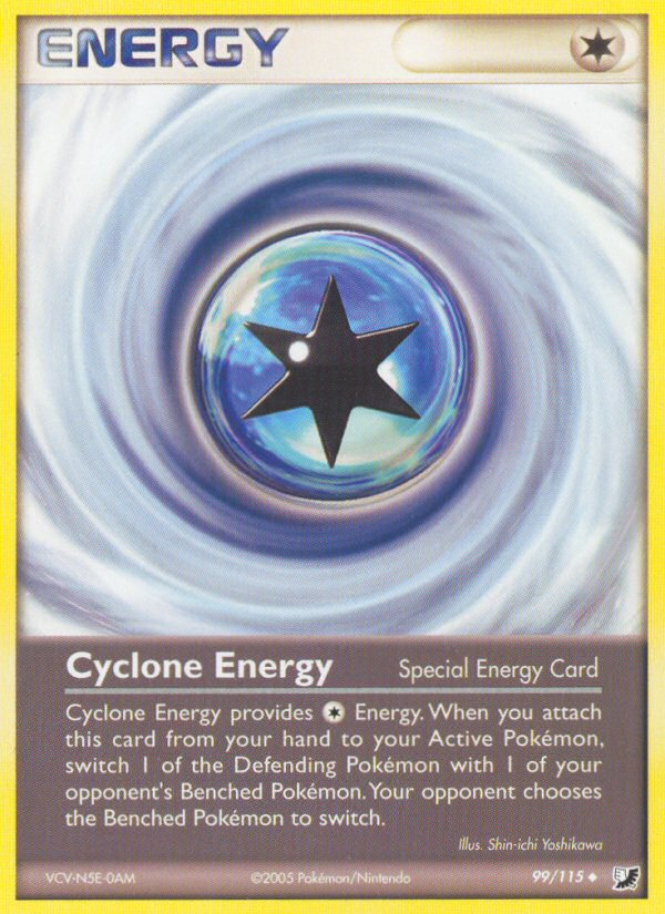 Cyclone Energy (99/115) [EX: Unseen Forces] | Clutch Gaming