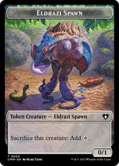 Eldrazi Spawn // Construct (0042) Double-Sided Token [Commander Masters Tokens] | Clutch Gaming