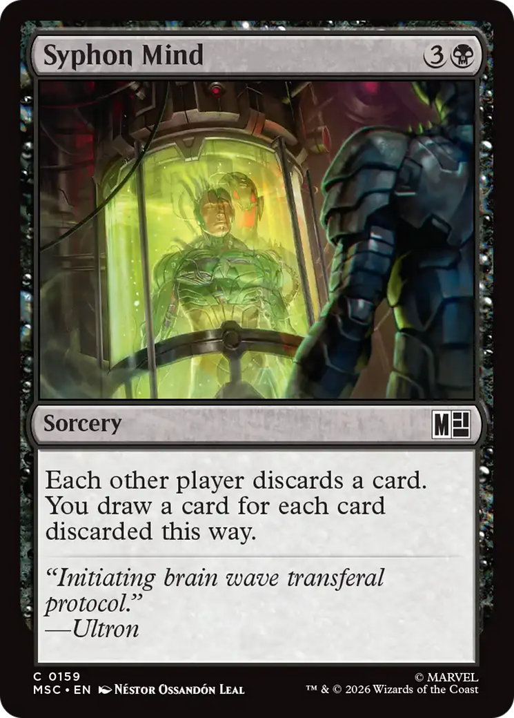 Syphon Mind (Surge Foil) [Marvel Super Heroes Commander] | Clutch Gaming