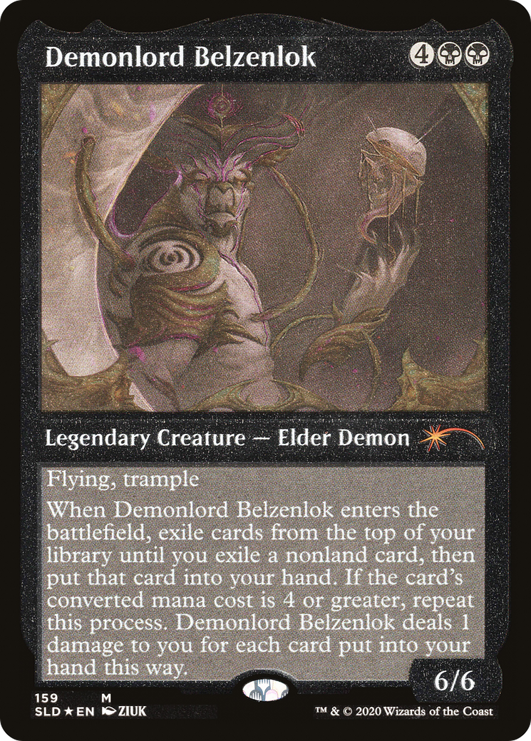 Demonlord Belzenlok (Foil Etched) [Secret Lair Drop Series] | Clutch Gaming