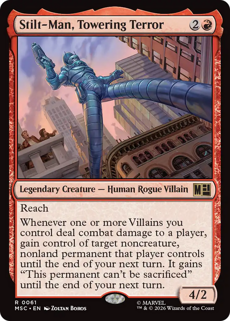 Stilt-Man, Towering Terror [Marvel Super Heroes Commander] | Clutch Gaming