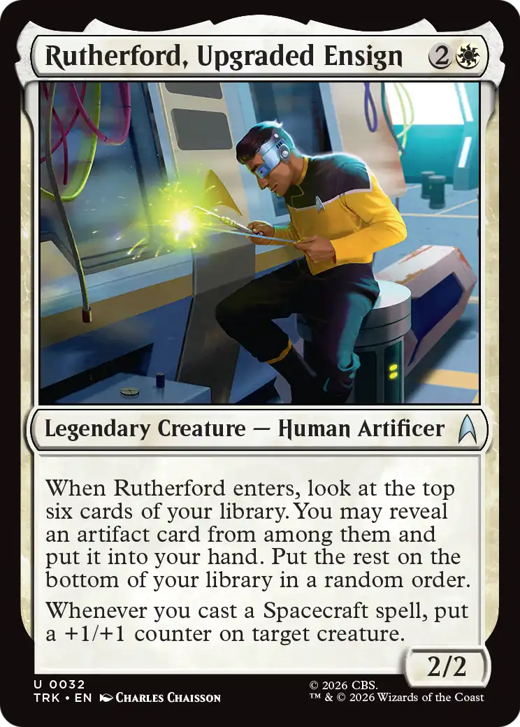 Rutherford, Upgraded Ensign [Star Trek] | Clutch Gaming