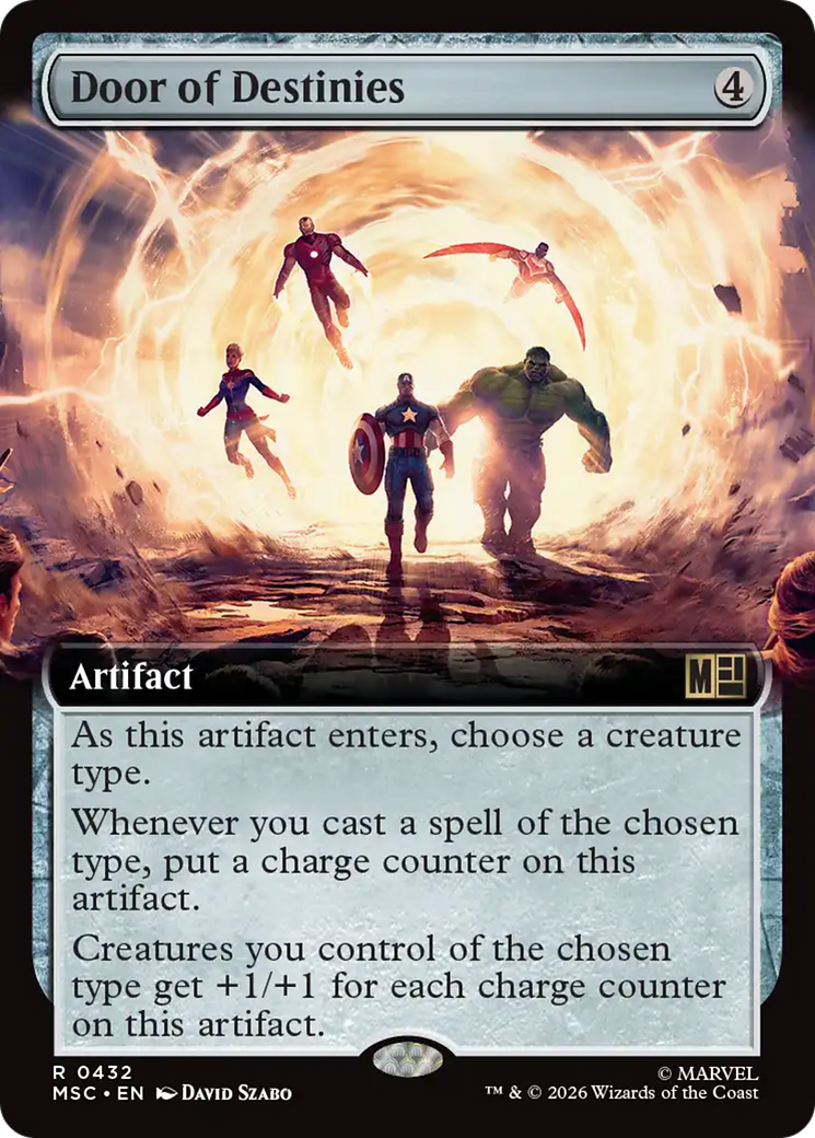 Door of Destinies (Extended Art) [Marvel Super Heroes Commander] | Clutch Gaming
