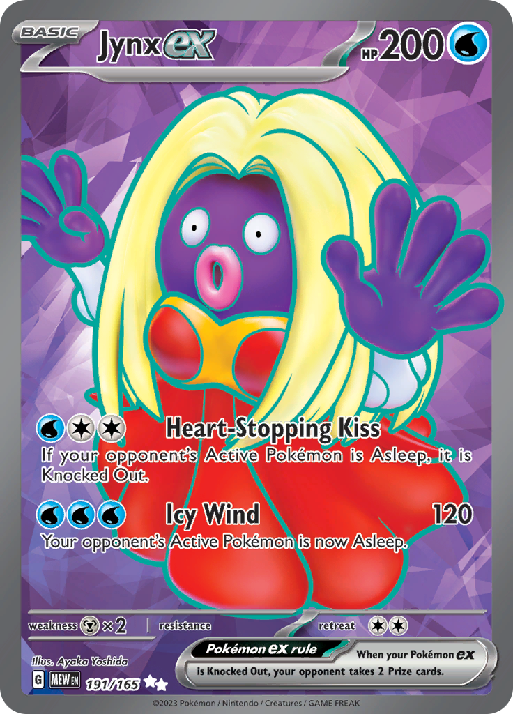 Jynx ex (191/165) [Scarlet & Violet: 151] | Clutch Gaming