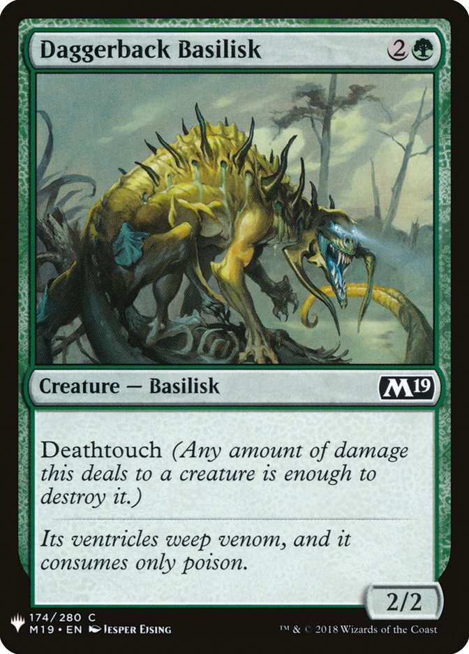 Daggerback Basilisk [Mystery Booster] | Clutch Gaming