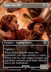 Shire Shirriff (Borderless Alternate Art) [The Lord of the Rings: Tales of Middle-Earth] | Clutch Gaming