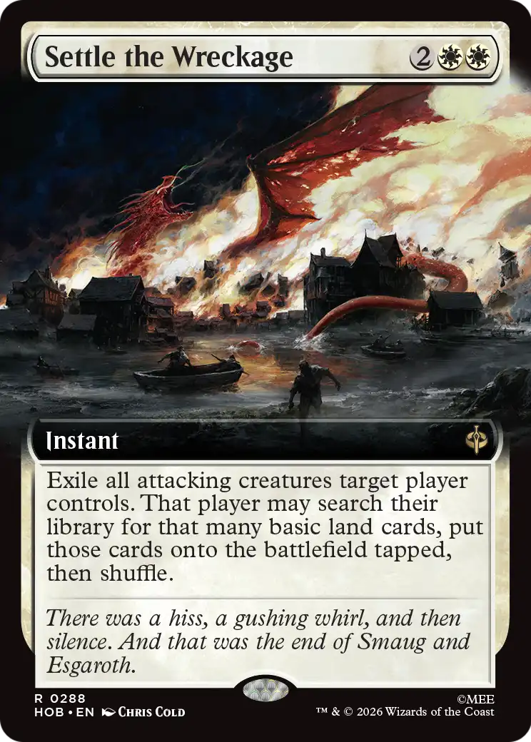 Settle the Wreckage (Extended Art) [The Hobbit] | Clutch Gaming