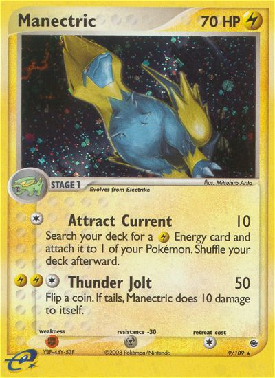 Manectric (9/109) [EX: Ruby & Sapphire] | Clutch Gaming