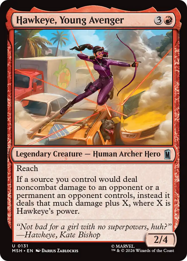 Hawkeye, Young Avenger [Marvel Super Heroes] | Clutch Gaming