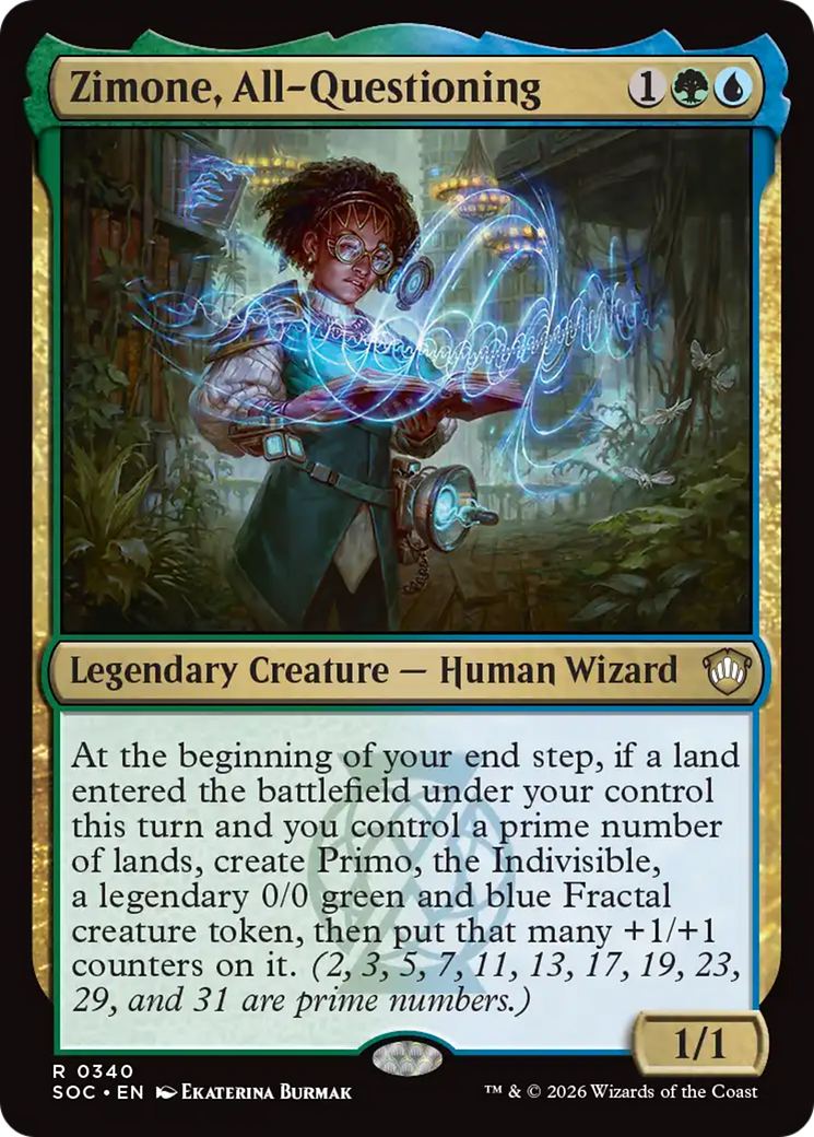 Zimone, All-Questioning [Secrets of Strixhaven Commander] | Clutch Gaming