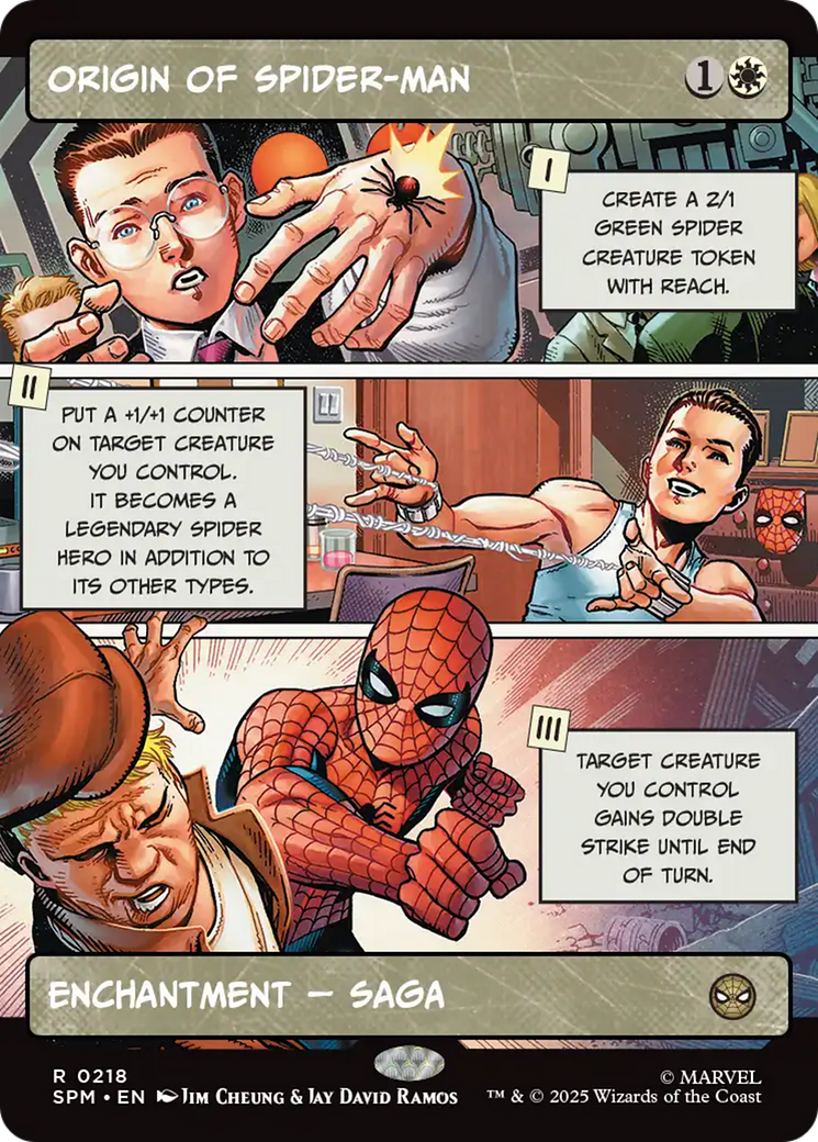 Origin of Spider-Man (Borderless) [Marvel's Spider-Man] | Clutch Gaming