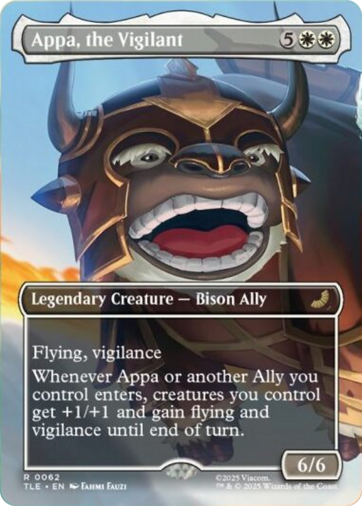 Appa, the Vigilant (Borderless) [Avatar: The Last Airbender: Eternal-Legal] | Clutch Gaming