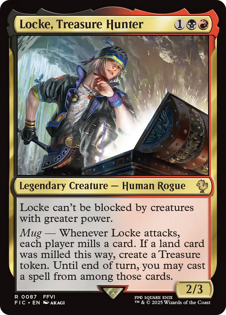 Locke, Treasure Hunter [FINAL FANTASY Commander] | Clutch Gaming