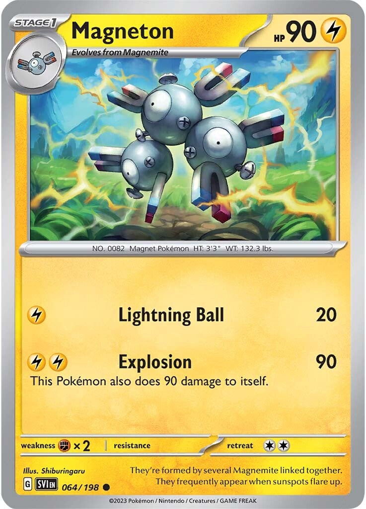 Magneton (064/198) [Scarlet & Violet: Base Set] | Clutch Gaming