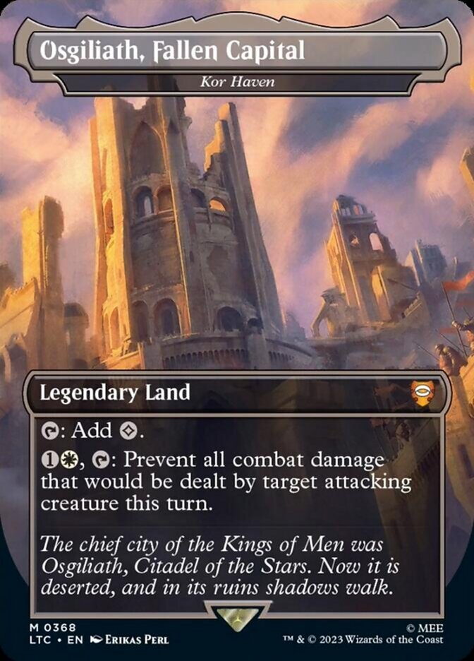 Osgiliath, Fallen Capital - Kor Haven [The Lord of the Rings: Tales of Middle-Earth Commander] | Clutch Gaming