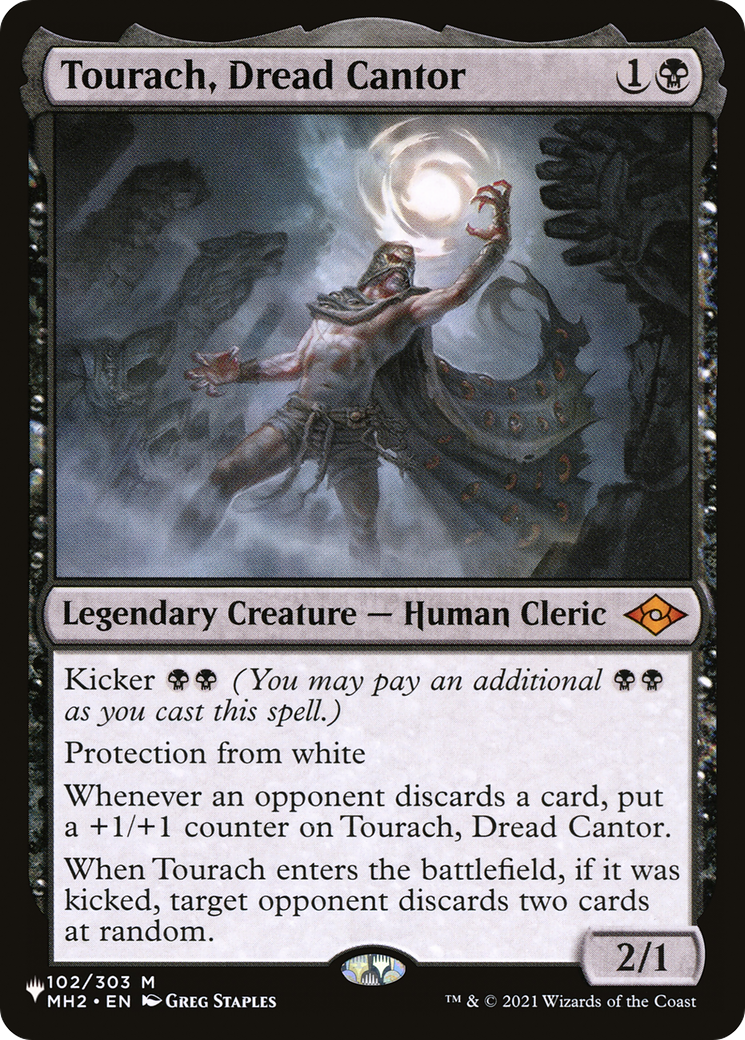 Tourach, Dread Cantor [The List Reprints] | Clutch Gaming