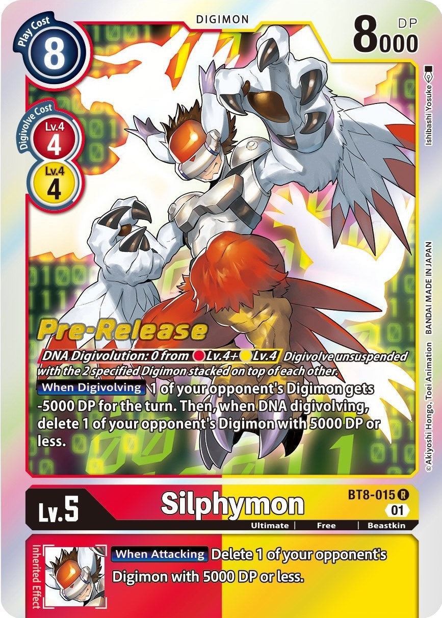 Silphymon [BT8-015] [New Awakening Pre-Release Cards] | Clutch Gaming