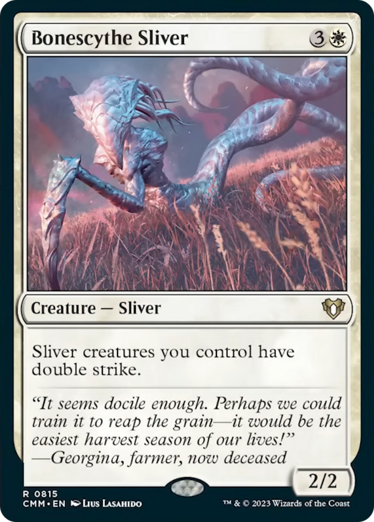 Bonescythe Sliver [Commander Masters] | Clutch Gaming