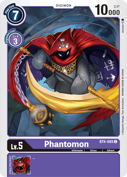 Phantomon [BT4-085] [Great Legend] | Clutch Gaming