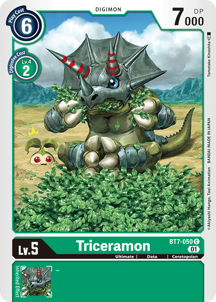 Triceramon [BT7-050] [Next Adventure] | Clutch Gaming