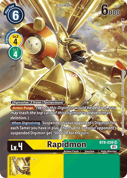 Rapidmon [BT8-039] (Alternate Art) [New Awakening] | Clutch Gaming