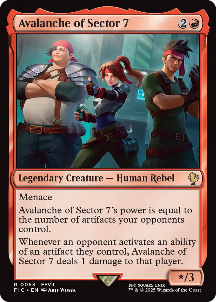 Avalanche of Sector 7 [FINAL FANTASY Commander] | Clutch Gaming