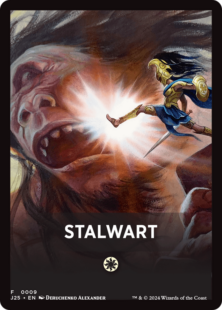 Stalwart Theme Card [Foundations Jumpstart Front Cards] | Clutch Gaming