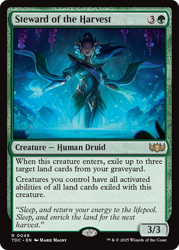 Steward of the Harvest [Tarkir: Dragonstorm Commander] | Clutch Gaming