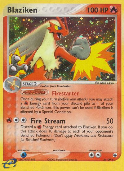 Blaziken (3/109) [EX: Ruby & Sapphire] | Clutch Gaming