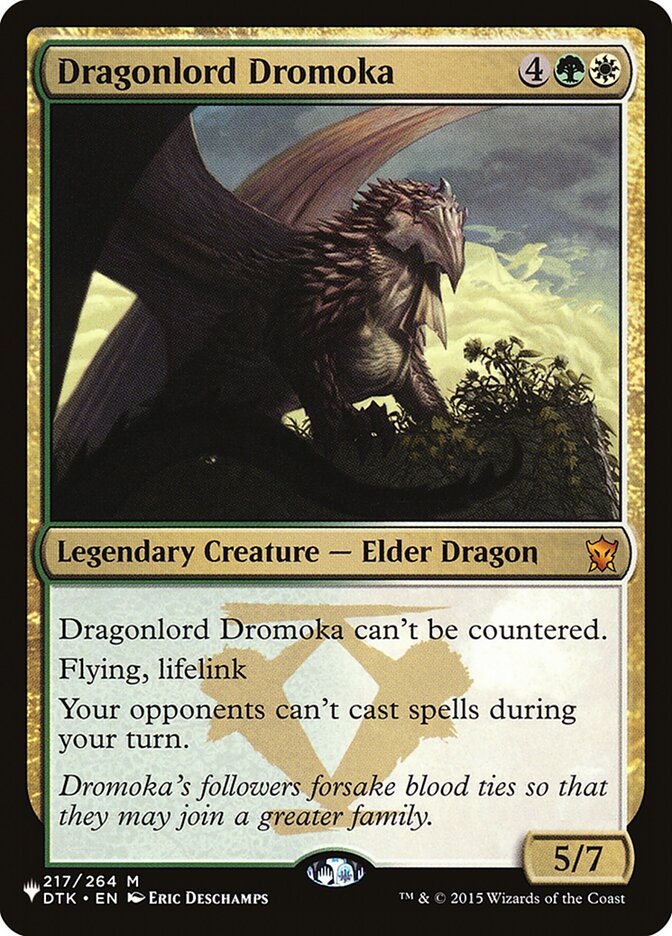 Dragonlord Dromoka [The List] | Clutch Gaming