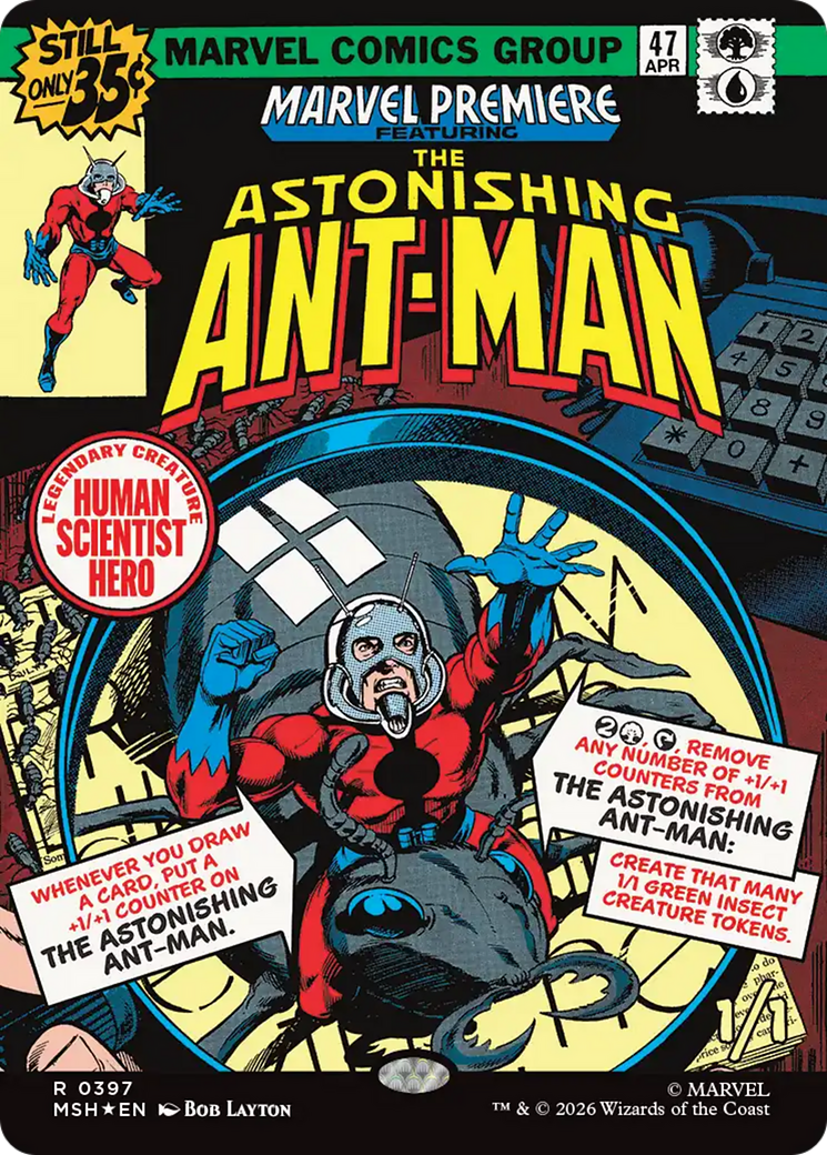 The Astonishing Ant-Man (Borderless) [Marvel Super Heroes] | Clutch Gaming