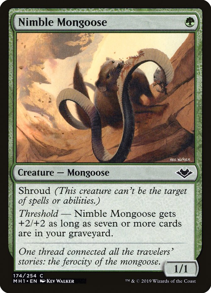 Nimble Mongoose [Modern Horizons] | Clutch Gaming