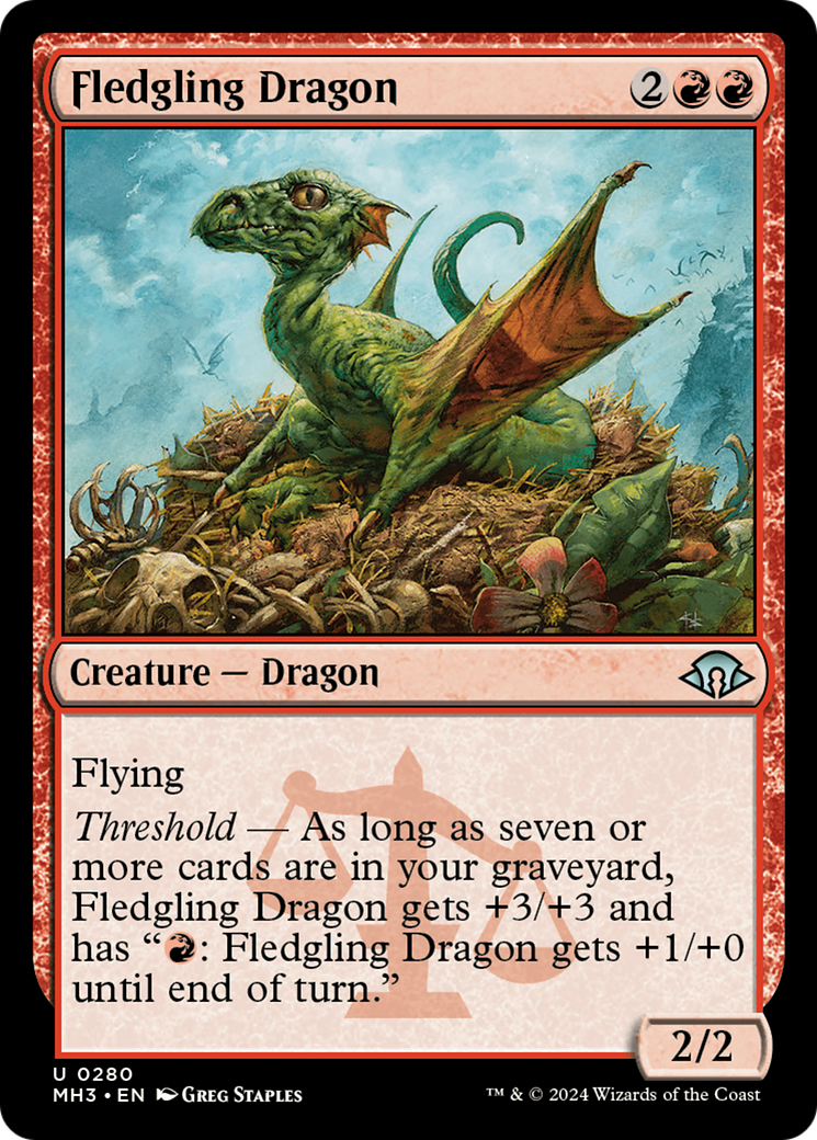 Fledgling Dragon [Modern Horizons 3] | Clutch Gaming