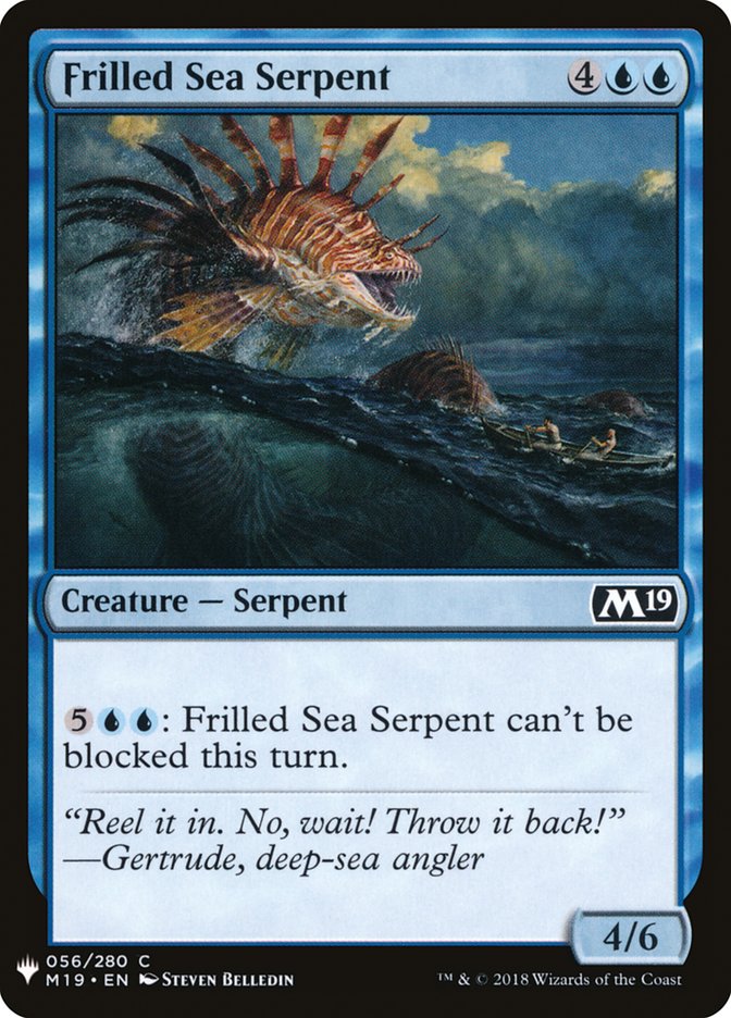 Frilled Sea Serpent [Mystery Booster] | Clutch Gaming