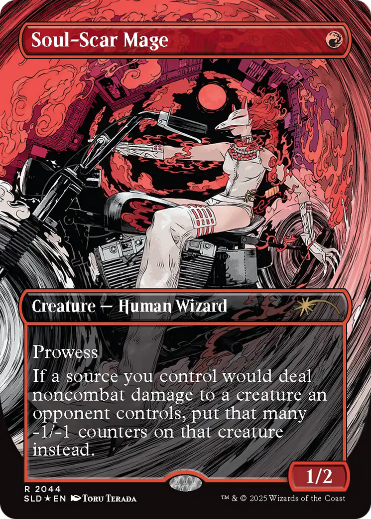 Soul-Scar Mage (2044) (Raised Foil) [Secret Lair Drop Series] | Clutch Gaming