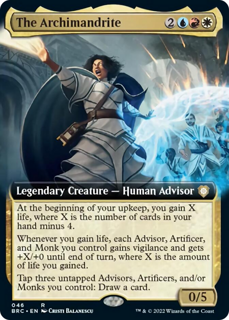The Archimandrite (Extended Art) [The Brothers' War Commander] | Clutch Gaming