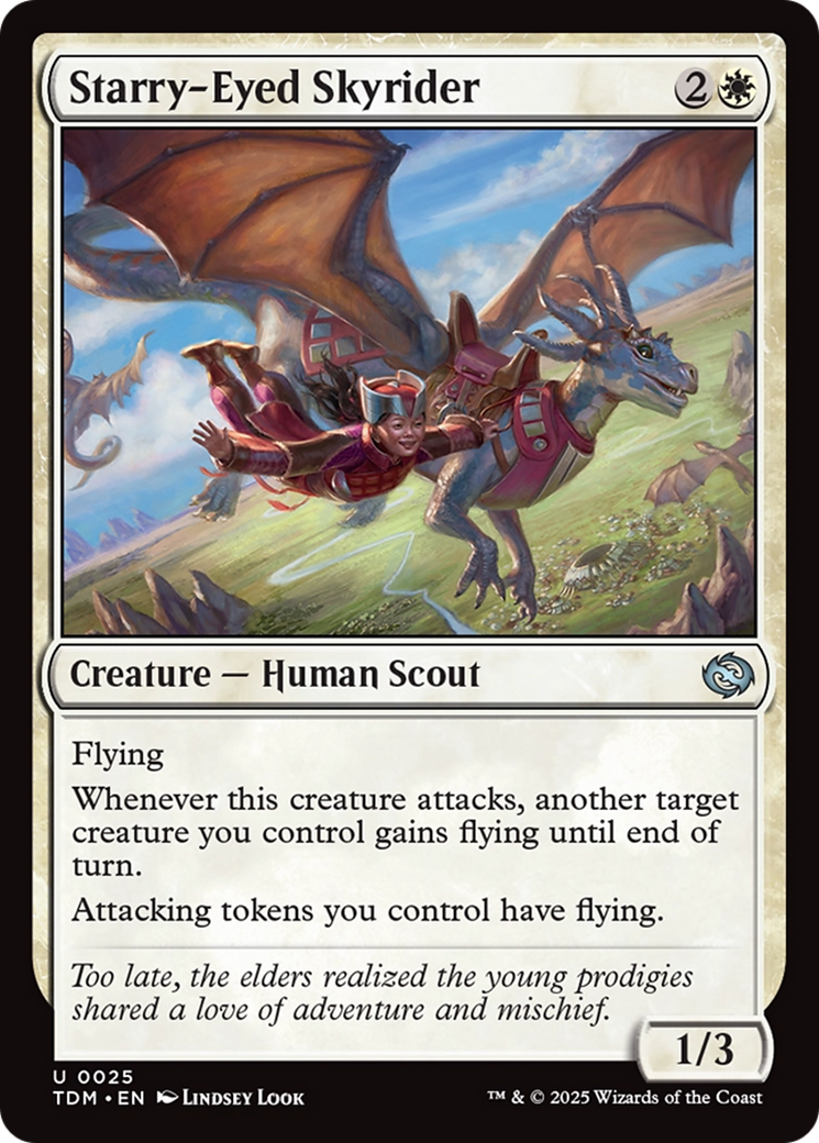 Starry-Eyed Skyrider [Tarkir: Dragonstorm] | Clutch Gaming