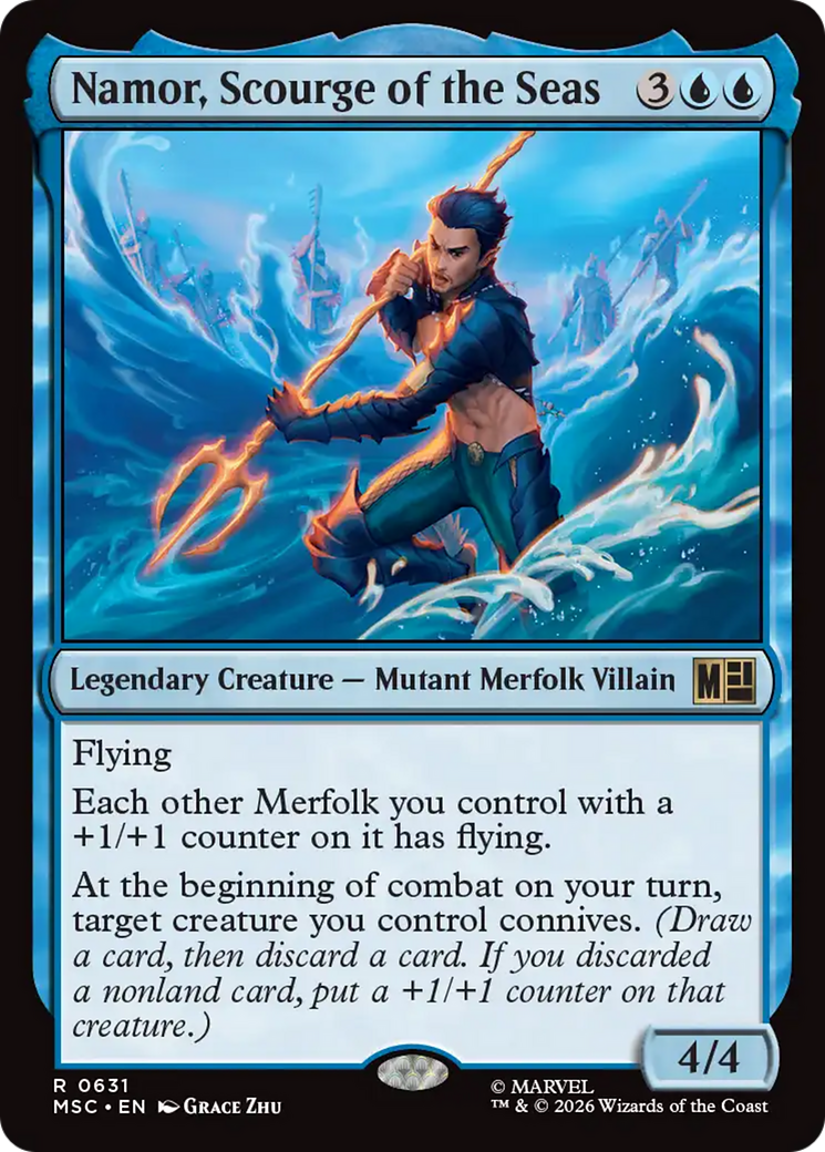 Namor, Scourge of the Seas [Marvel Super Heroes Commander] | Clutch Gaming