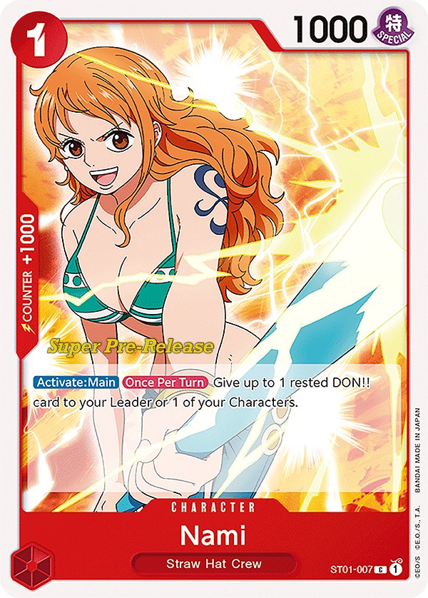 Nami [Super Pre-Release Starter Deck: Straw Hat Crew] | Clutch Gaming