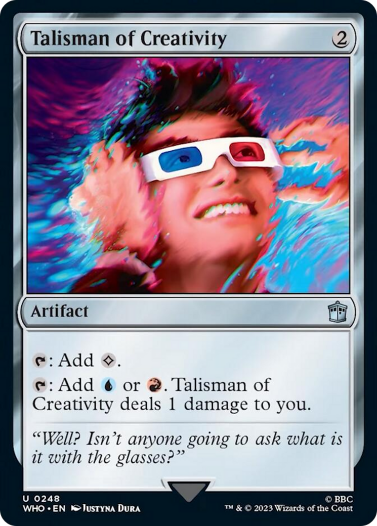 Talisman of Creativity [Doctor Who] | Clutch Gaming