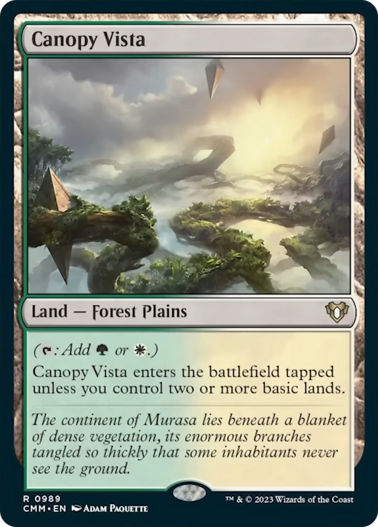 Canopy Vista [Commander Masters] | Clutch Gaming